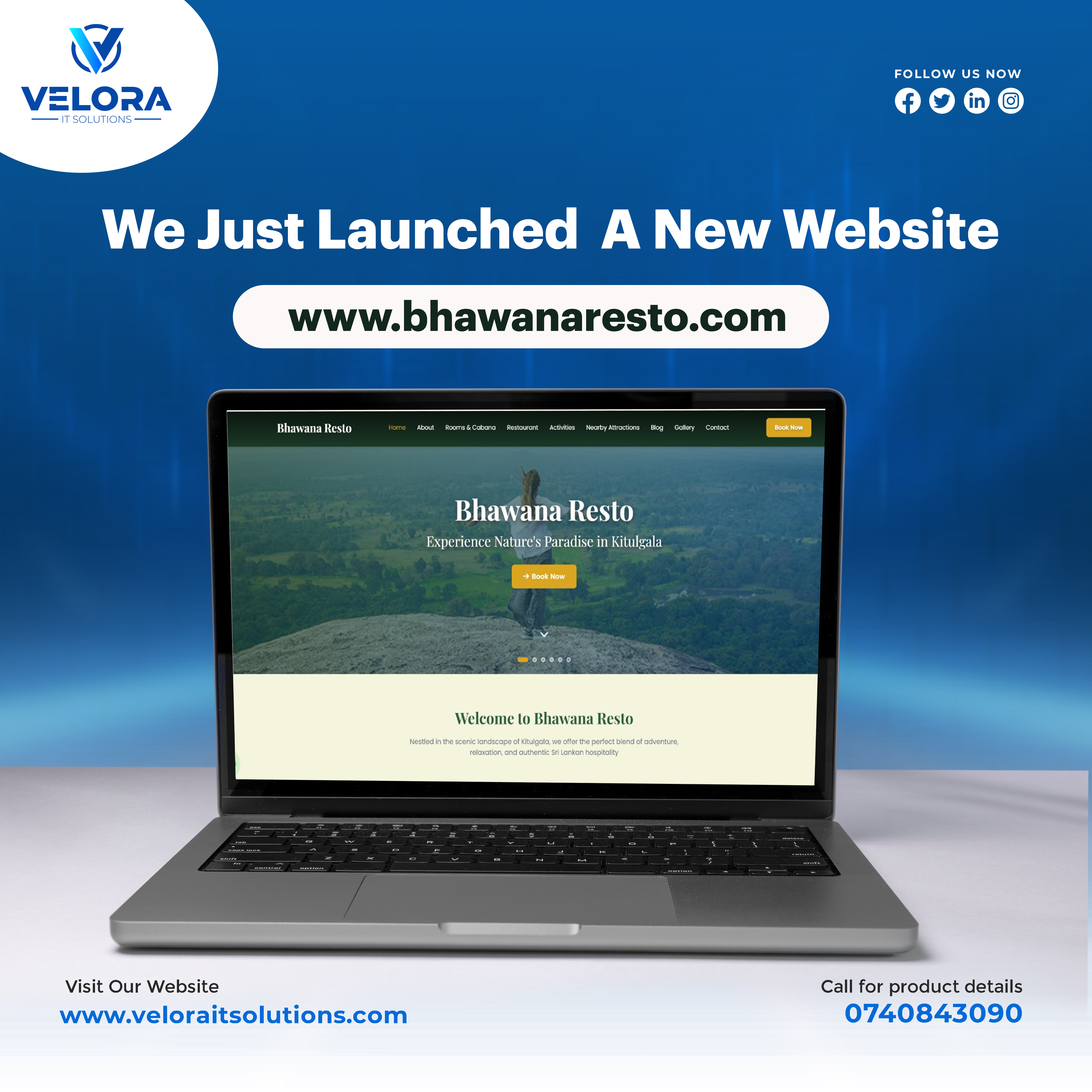 Bhawana Resto - Adventure Resort & Restaurant Website