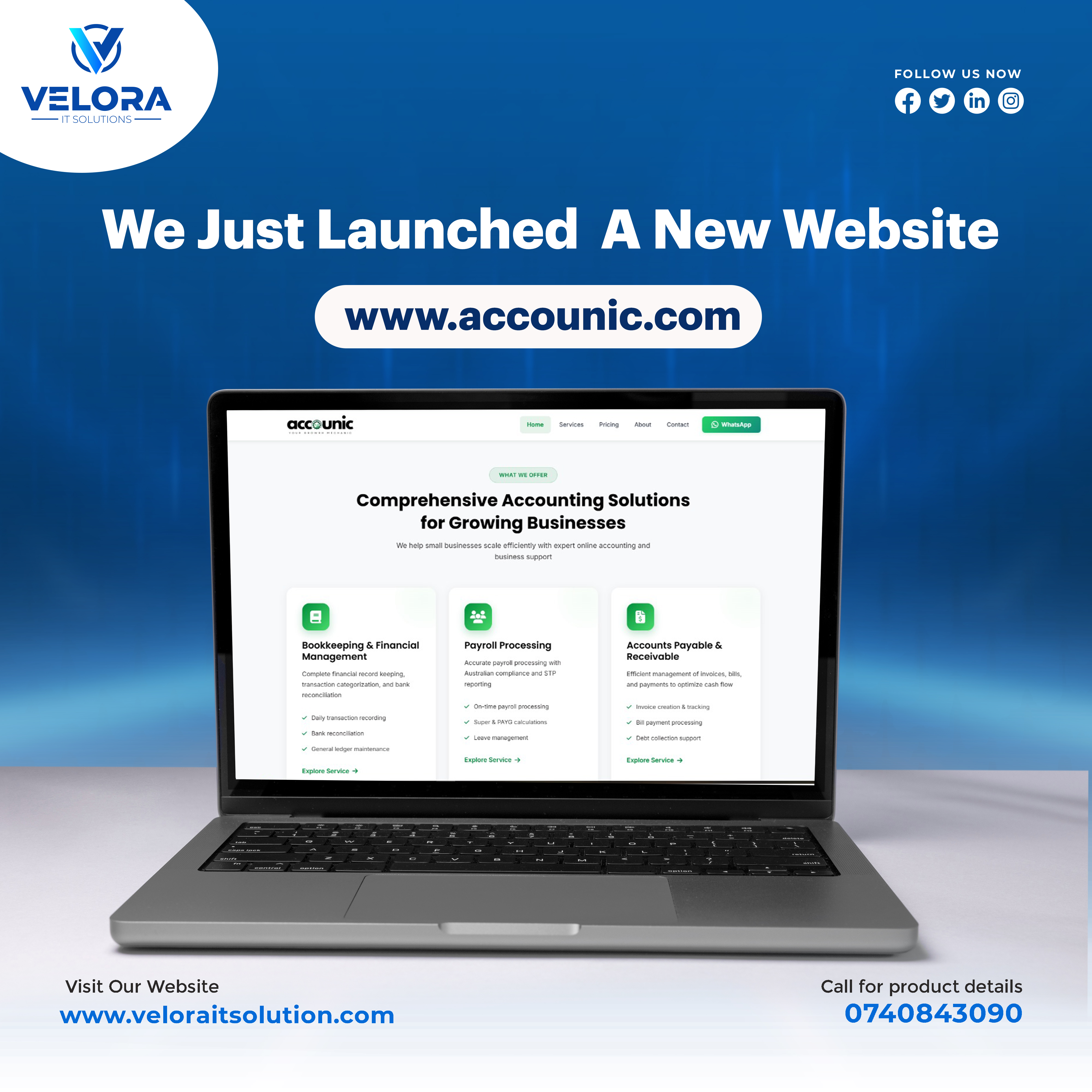 Accounic - Cloud Accounting & Business Support Platform